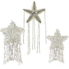 Parches de borlas con cuentas de estrella y lentejuelas para ropa, apliques para coser, broches artesanales, insignia, 2 piezas 2024 - compra barato