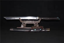 Handmade Forged Japanese Samurai Katana Sword Saber Manganese steel Blade rosewood Scabbard 2024 - buy cheap