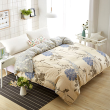 Duvet capa de edredon, capa de edredon com estampa floral, roupa de cama para adultos e crianças, solteiro, queen, king, tamanho grande 180x220, 200x230 2024 - compre barato