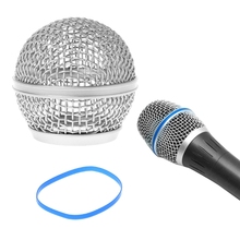 Recambio de rejilla del micrófono de cabeza de bola, accesorio compatible con Shure Beta58A / Beta58 2024 - compra barato