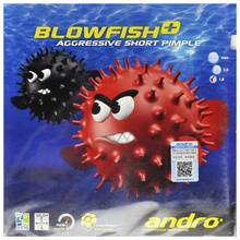 Andro Table Tennis Rubber  Blowfish+ Aggressive Short Pimple Ping Pong Sponge Raw Glue Tenis De Mesa 2024 - buy cheap