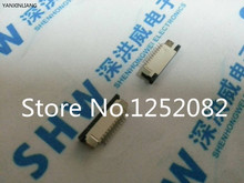 50PCS/LOT FFC / FPC flat cable connector socket 1.0MM 10P Down connection Pitch 1.0mm 2024 - buy cheap