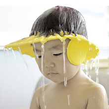 Children Bathing Shower Cap Hat Kids Safe Shampoo Shower Bathing Bath Protect Soft Cap Hat For Baby Wash Hair Shield 2024 - buy cheap