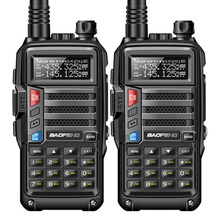 2 шт. BaoFeng UV-S9 8 Вт мощная рация VHF/UHF136-174Mhz и 400-520 МГц Двухдиапазонная портативная двухсторонняя рация 10 км 2024 - купить недорого