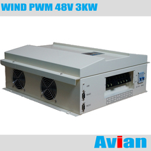 Контроллер заряда ветра 48 в 3 кВт, монитор с бесплатным программным обеспечением, сертификат CE, контроллер генератора ветра RS232 2024 - купить недорого