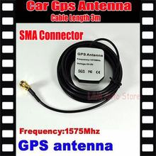 Оптовая продажа, автомобильный антенна на разъем Gps SMA, длина кабеля 3 м, частота 1575,42 МГц + бесплатная доставка 2024 - купить недорого