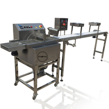 8kg Industrial Chocolate Coating Machine Chocolate Enrobing Production Line Chocolate Covering Machine For Sale 2024 - buy cheap