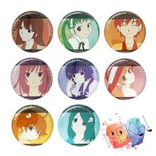 Monogatari Anime Bakemonogatari Hitagi Senjougahara Oshino Shinobu Sinobu Mayoi Nadeko Tsukihi Tsubasa Metal Badge Brooch Pins 2024 - buy cheap