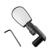 High Quality Universal 360 Rotate Cycling Bike Bicycle Handlebar Wide Angle Rearview Mirror Black Flexible Adjustable Safe ARE4 2024 - buy cheap