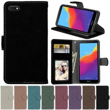 Huawei Y5 Y6 Y7 Y9 Prime 2018 Enjoy 8 8E 8 Plus Nova 2Lite Case Leather Wallet Cover Honor 10 Lite 8X 7A Pro 10 Play 7 C S Cover 2024 - buy cheap