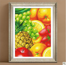 Embroidery Package Hot Sell Best Quality  Cross Stitch Kits Fruit Harvest Free Shipping 2024 - buy cheap