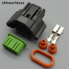 shhworldsea 2 Pin Auto car waterproof connector plug Car lamp holder for H11 H9 ,M6 fog lamps Socket  for Toyota,Mazda,Honda etc 2024 - buy cheap