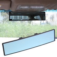 Espelho retrovisor automotivo azul, para referência do carro, grande angular 2024 - compre barato