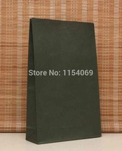 23x12x7.5 cm 50 pçs/lote Verde Jóias Cosméticos Embalagens de Alimentos Sacos de Papel Kraft Reciclável Compras de Presente de Papel saco Para Boutique 2024 - compre barato