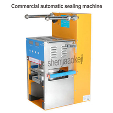 110v/220v Commercial automatic sealing machine Milk-Tea Sealing Machine Stainless Steel Bubble Tea Sealing Machine Cup Sealer 2024 - buy cheap