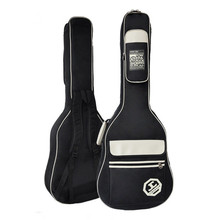 Сумка высокого качества 40 дюймов 41 дюйм, сумка для народной гитары, утолщенный рюкзак для гитары, водонепроницаемая сумка для акустической гитары 2024 - купить недорого