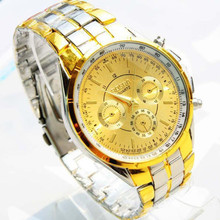 Timezone#402 Luxury Mens Watch Roman Numerals Watches Metal Analog Quartz Fashion Wrist Watch 2024 - buy cheap