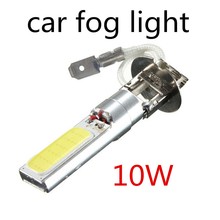 new arrival one pair H3 2COB 10W Led White Light Car fog Light Source Auto Fog Light Lamp Bulb DC12V 2024 - buy cheap