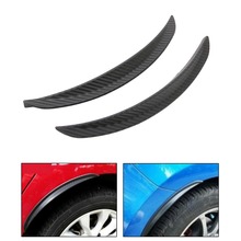 1 Pair Carbon Fiber Style Fender Flare Wheel Lip Body Kit Universal For Car Truck Car Mudguard Mud Guard Auto Accessories 2024 - buy cheap