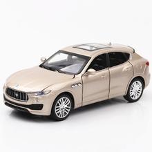 Maserati-carro de brinquedo suv, carrinho de brinquedo em liga metálica 1:32, miniatura com miniatura para crianças 2024 - compre barato