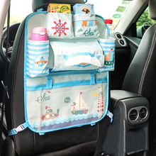 Fashion Cartoon Car Seat Back Organizer Bags Car-styling Multifunctional Stowing Tidying Interior Pouch Accessories Supplies 2024 - buy cheap