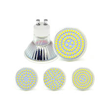 1Pcs GU10 LED Bulb Spotlight  AC 220V 2835 SMD 5W 7W 9W  48leds 60leds 80leds Glass lamp Energy Saving Home Lighitng Lampada 2024 - buy cheap