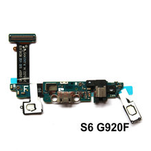 Nuevo módulo de micrófono + Placa de puerto de carga USB, piezas de conector de Cable flexible para Samsung S6 G920F / S6 edge G925F 2024 - compra barato