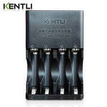 4 slot KENTLI polymer lithium li-ion charger for 1.5V AA AAA lithium li-ion rechargeable battery 2024 - buy cheap