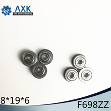 F698ZZ Bearing ABEC-5 (10PCS) 8*19*6 mm Flanged F698Z Ball Bearings F698 ZZ F619/8ZZ 2024 - buy cheap
