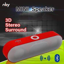 NBY-18 Mini Bluetooth Speaker Portable Wireless Speakers 3D Stereo Music Surround Support Bluetooth TF AUX USB FM Sound System 2024 - buy cheap