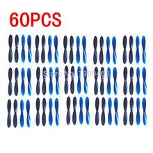 Hubsan X4 H107 Propellers Blade 60pcs/lot Four-axis Aircraft 55MM Long Propeller for Hubsan H107L H107C H107D RC Brushless Motor 2024 - buy cheap
