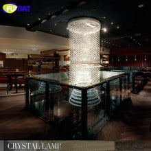 Арт K9 Хрустальная люстра, вилла, гостиничный проект, хрустальная люстра, прямоугольная люстра, Подвесная лампа, спиральная хрустальная лампа 2024 - купить недорого