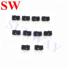 50pcs/lot 3 Pins microswitch Arcade Push Button AC 125V 5A 250V 3A Miniature Micro Switch E-Switch SPDT 1 NO 1 NC microswites 2024 - buy cheap