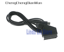 Chengdianwan cabo scart de sega mega drive 2, para genesis 2, alta qualidade, 10 design 2024 - compre barato