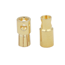 100pairs/lot hot RC Gold Bullet banana golden 6.0mm connector golden bullet RC plug (male/female) 2024 - buy cheap