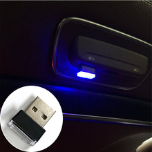 1 шт. автомобильные USB светодиодные атмосферные декоративные огни для Mazda 2 3 5 6 CX4 CX7 CX9 Atenza Axela 2024 - купить недорого