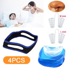 4pcs/Set Anti-Snoring Breathe Aid Stop Snore Device Stop Snoring Nose Clip Anti Snore Apnea Nose Clip Sleeping Aid Equipment 2024 - buy cheap