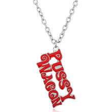 dongsheng Fashion Movie Kill Bill Series Necklace Letter PUSSY WAGON Pendant Necklace Jewelry Accessories for Women Girls-30 2024 - buy cheap