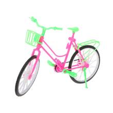 Handmade Doll Plastic bicycle For Doll Baby Toys Top Quality Kid's play house toys Doll accessories Best Gift High Quality 2024 - buy cheap