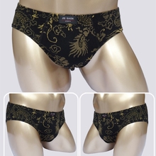 Factory direct supply plus-size Cotton underwear male Dragon pattern men's classic men's briefs 4pcs/lot 2024 - buy cheap