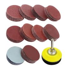 2 inch 100PCS Sanding Discs Pad Kit for Drill Grinder Rotary Tools with Backer Plate 1/4inch Shank Includes 80-3000 Grit Sandpap 2024 - buy cheap