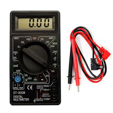 New Mini Digital Multimeter AC / DC Voltmeter Ammeter Ohm meter Portable Multimeter Tester DT-830B 2022 - buy cheap
