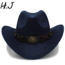 Sombrero clásico de lana para Hombre y mujer, Sombrero de Jazz para invierno y otoño, tamaño 56-58CM 2024 - compra barato