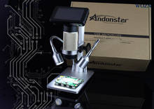 Andonstar HDMI VGA microscope long object distance digital USB microscope for mobile phone repair soldering tool bga smt watch 2024 - buy cheap