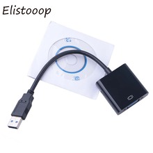 USB 3.0 to VGA Adapter Converter  HD Video Graphic Card External 1920x1080p Converter Connector for for Windows laptop DVD 2024 - buy cheap