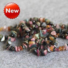 For Necklace&Bracelet 4-8mm Multicolor Tourmaline Chalcedony Beads Round DIY Women Gifts 15inch Fashion Jewelry Making Design 2024 - buy cheap