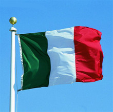 90 см x 150 см 3x5 футов большой национальный флаг Италия украшение дома из полиэстера праздничный баннер с флагом Италия 2024 - купить недорого