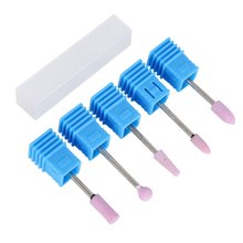 1PCS Stainless Steel Ceramic Nail Drill Bit Manicure Pedicure Cuticle Clean Mill Tools Accessories 2024 - buy cheap