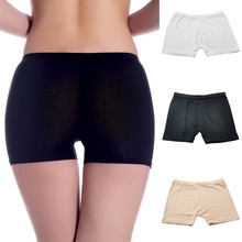 Pantalones cortos de seguridad para mujer, mallas elásticas suaves, sin costuras, modelo nuevo 2024 - compra barato