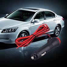 2017 Promotion Car Cigarette Lighter Socket Plug Connector 1.5 meter cable 12V 24V Car Charger On Off Switch for all car 2024 - buy cheap